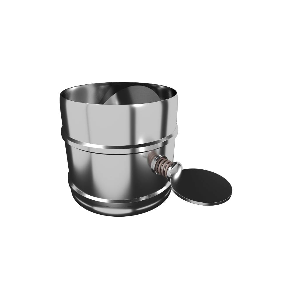 Поворотный шибер 115; AISI 304 0.80 — купить от производителя в Москве ...